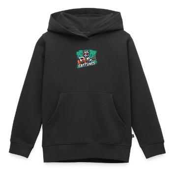 Apportez une comédie musicale - Sweat Premium à capuche enfant bio - noir - Devant - AI Model Kid Male (0cm)