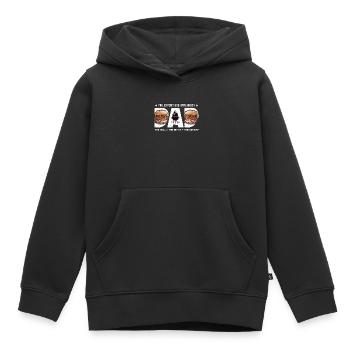 Pulled Pork BBQ Enthusiast Dad The Idol Meat Lover - Kids Premium Organic Hoodie - black - Front - AI Model Kid Male (0cm)