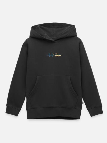 Thunfisch - Kinder Premium Organic Hoodie - Schwarz