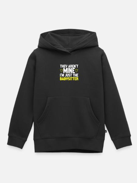 Babysitter Babysitting - Kinder Premium Organic Hoodie - Schwarz