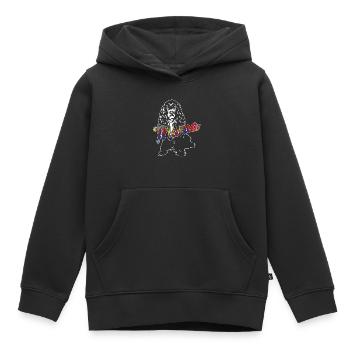 Boykin Spaniel Boykin Spaniel Mama - Kids Premium Organic Hoodie - black - Front - AI Model Kid Male (0cm)