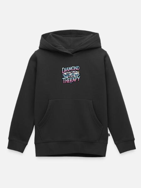 Diamond Painting Diamond Painter - Kinder Premium Organic Hoodie - Schwarz
