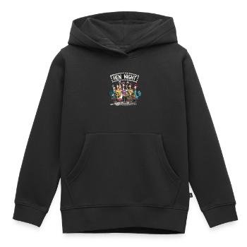 Hühner Nacht - Kinder Premium Organic Hoodie - Schwarz - Vorne - AI Model Kid Male (0cm)