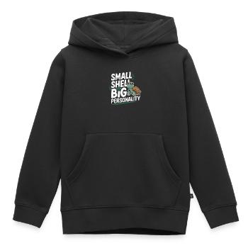 Schildkrötenpflege Für Besitzer Von - Kinder Premium Organic Hoodie - Schwarz - Vorne - AI Model Kid Male (0cm)