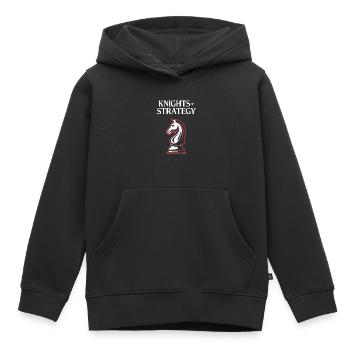 Chess Revival Movement Chess Lover Strategic - Kinder Premium Organic Hoodie - Schwarz - Vorne - AI Model Kid Male (0cm)