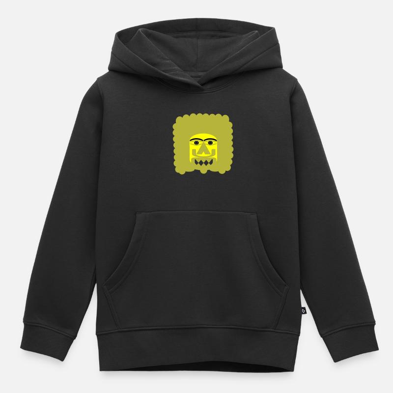 Titan - Sweat Premium à capuche enfant bio - noir