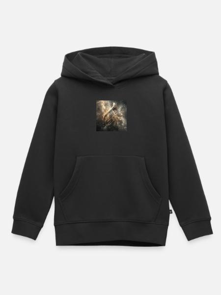 Tuba - Kinder Premium Organic Hoodie - Schwarz