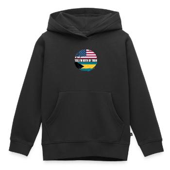 Bahamas Île des Caraïbes Cadeau d’été de l’Atlantique - Sweat Premium à capuche enfant bio - noir - Devant - AI Model Kid Male (0cm)