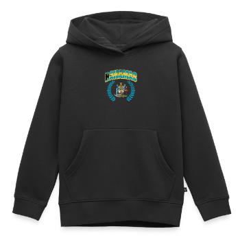 Bahamas - Sweat Premium à capuche enfant bio - noir - Devant - AI Model Kid Male (0cm)