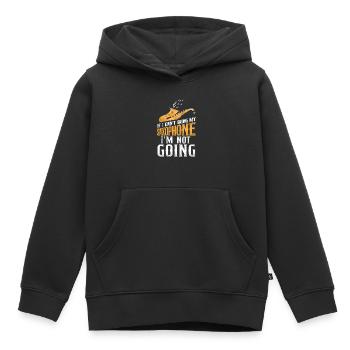 Saxophones Si je ne peux pas apporter mon - Sweat Premium à capuche enfant bio - noir - Devant - AI Model Kid Male (0cm)