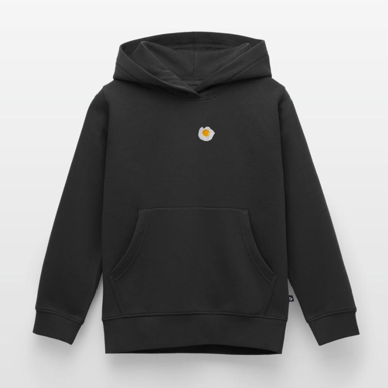 Egg Fried Egg Scrambled Eggs Breakfast Egg for Toast Kids Premium Organic Hoodie