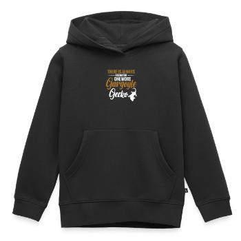 There is always room for another - Kids Premium Organic Hoodie - black - Front - AI Model Kid Male (0cm)