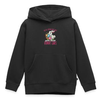 Not all heroes wear capes, some wear - Kids Premium Organic Hoodie - black - Front - AI Model Kid Male (0cm)