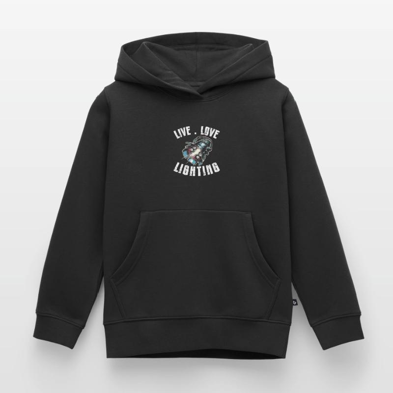 Lighting technician Lighting technician Lighting technology Kids Premium Organic Hoodie