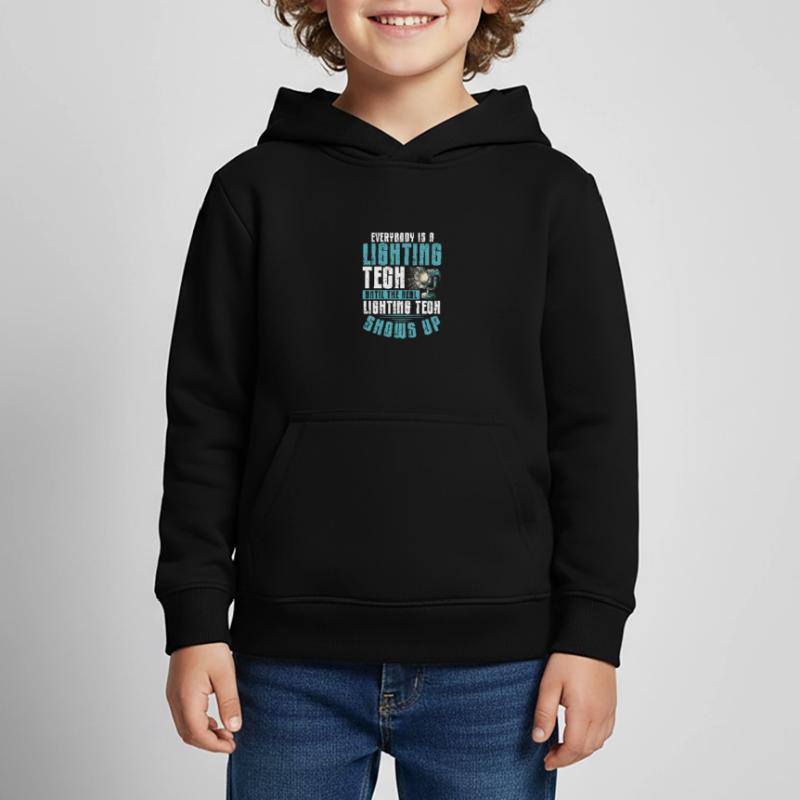 Lighting technician Lighting technician Lighting technology Kids Premium Organic Hoodie