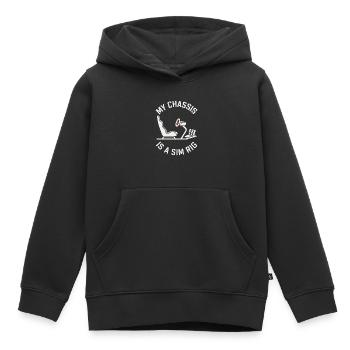 Sim Racing Simulator Cockpit Esports Racer - Kinder Premium Organic Hoodie - Schwarz - Vorne - AI Model Kid Male (0cm)