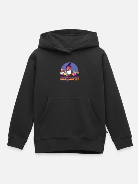 Pharmacy Tech Technician - Kinder Premium Organic Hoodie - Schwarz