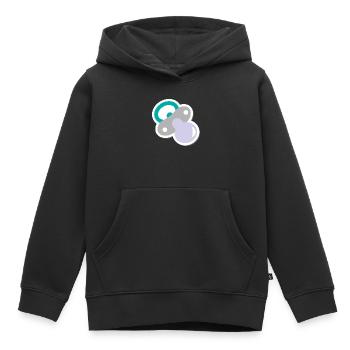 schnuller - Kinder Premium Organic Hoodie - Schwarz - Vorne - AI Model Kid Male (0cm)