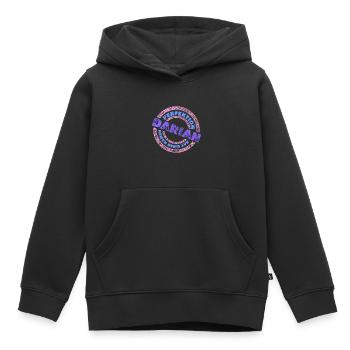 Perfektion Perfekt Darian - Kinder Premium Organic Hoodie - Schwarz - Vorne - AI Model Kid Male (0cm)