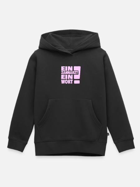 Zahnarzt - Kinder Premium Organic Hoodie - Schwarz