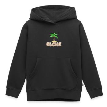 Elche Elche - Kinder Premium Organic Hoodie - Schwarz - Vorne - AI Model Kid Male (0cm)