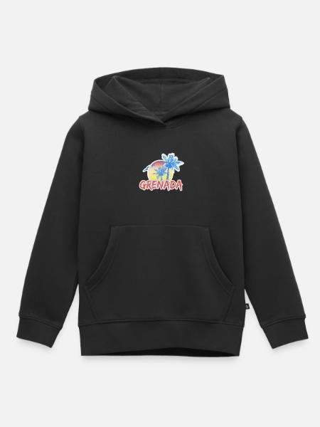 Urlaub Grenada - Kinder Premium Organic Hoodie - Schwarz