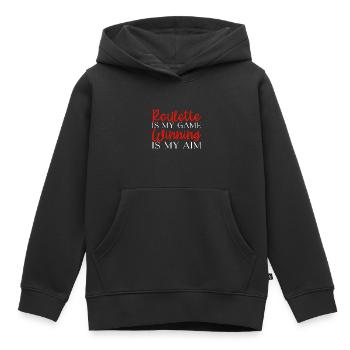 Roulette Is My Game Winning Is My Aim - Kinder Premium Organic Hoodie - Schwarz - Vorne - AI Model Kid Male (0cm)