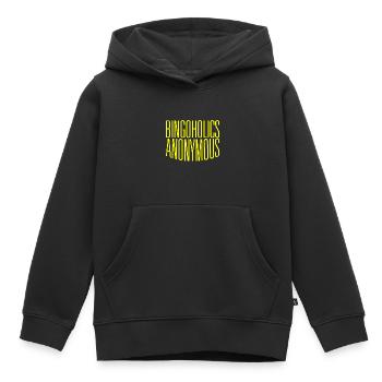 Bingoholics Anonymous 4 - Sweat Premium à capuche enfant bio - noir - Devant - AI Model Kid Male (0cm)