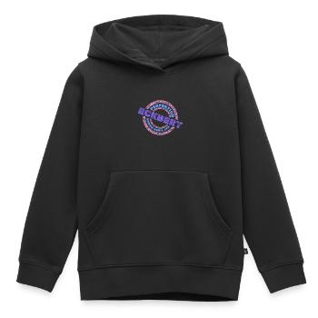Perfekt Eckbert - Kinder Premium Organic Hoodie - Schwarz - Vorne - AI Model Kid Male (0cm)