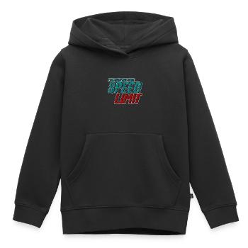 Life Does Not Have Speed Limit 3 - Kinder Premium Organic Hoodie - Schwarz - Vorne - AI Model Kid Male (0cm)
