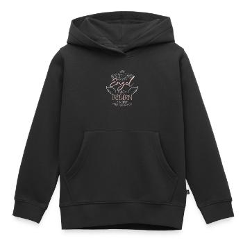 Erzieherin - Kinder Premium Organic Hoodie - Schwarz - Vorne - AI Model Kid Male (0cm)