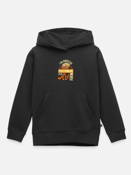 Sarkasmus Sarkastisch Ironie Geschenk - Kinder Premium Organic Hoodie - Schwarz