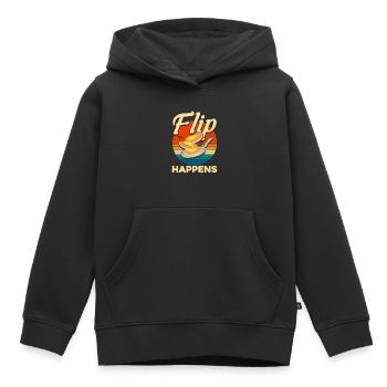 Pancakes Lovers Pancakes Day Pancakes - Kids Premium Organic Hoodie - black - Front - AI Model Kid Male (0cm)