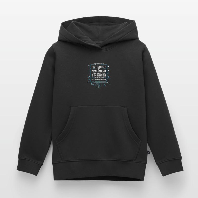 Programmierer Humor Coding Witze Entwickler Kinder Premium Organic Hoodie
