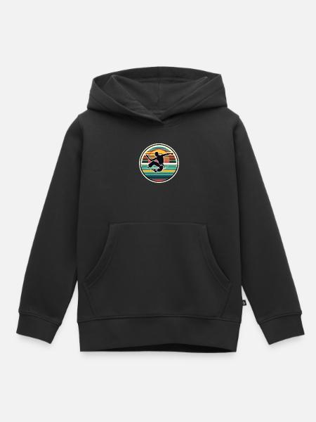 Capoeira - Kinder Premium Organic Hoodie - Schwarz