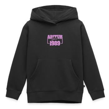 Matura 1989 - Kinder Premium Organic Hoodie - Schwarz - Vorne - AI Model Kid Male (0cm)