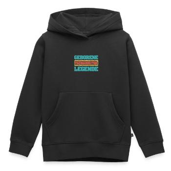 Gift for skilled workers - Kids Premium Organic Hoodie - black - Front - AI Model Kid Male (0cm)