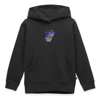 Bochum Glück Auf Totenkopf Ruhrpott Geschenk - Kinder Premium Organic Hoodie - Schwarz - Vorne - AI Model Kid Male (0cm)