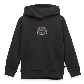 Selbstgespräche führen Kompetente Beratung - Kinder Premium Organic Hoodie - Schwarz - Vorne - AI Model Kid Male (0cm)