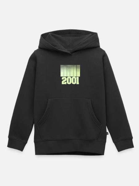 2001 - Kinder Premium Organic Hoodie - Schwarz
