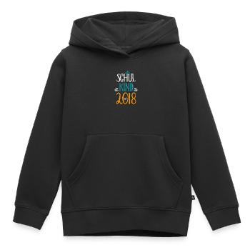 Kita Abgänger Schulkind Einschulung Kindergarten - Kinder Premium Organic Hoodie - Schwarz - Vorne - AI Model Kid Male (0cm)