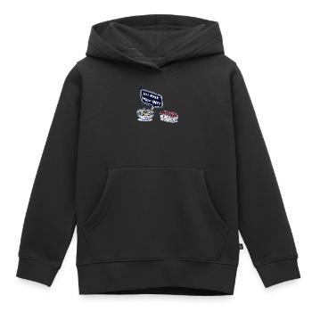 Sushi soupe soupe nourriture préférée repas repas - Sweat Premium à capuche enfant bio - noir - Devant - AI Model Kid Male (0cm)
