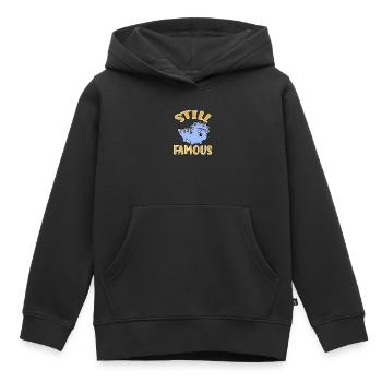Triceratops - Kids Premium Organic Hoodie - black - Front - AI Model Kid Male (0cm)