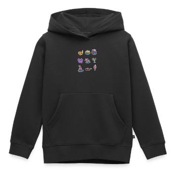 Summer sun vacation beach ocean relax vacations - Kids Premium Organic Hoodie - black - Front - AI Model Kid Male (0cm)