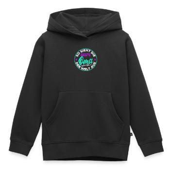 Meilleure déclaration de grand-mère Grand-mère grand-mère senior - Sweat Premium à capuche enfant bio - noir - Devant - AI Model Kid Male (0cm)