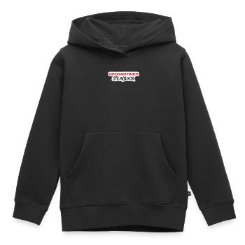 Steinbock Statement Tierkreiszeichen Esoterik - Kinder Premium Organic Hoodie - Schwarz - Vorne - AI Model Kid Male (0cm)