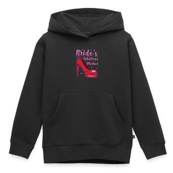 La fabuleuse mère de la mariée - Sweat Premium à capuche enfant bio - noir - Devant - AI Model Kid Male (0cm)