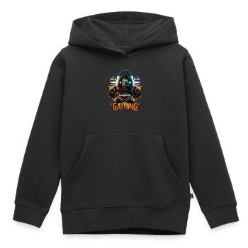 Video Game Controller Gamer Gaming Konsole PC - Kinder Premium Organic Hoodie - Schwarz - Vorne - AI Model Kid Male (0cm)