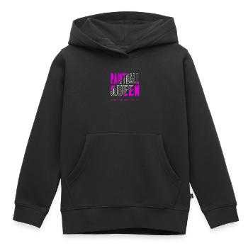Paintball Königin - Kinder Premium Organic Hoodie - Schwarz - Vorne - AI Model Kid Male (0cm)