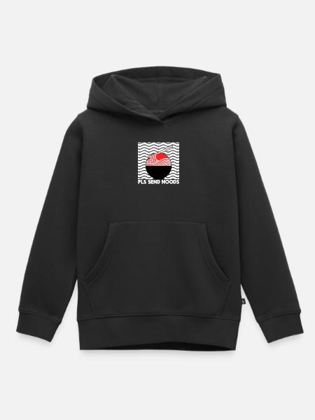 Japanisch Ramen Statement Manga Anime Fernost - Kinder Premium Organic Hoodie - Schwarz